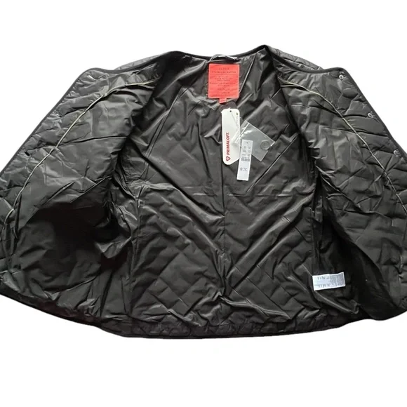 J. Crew Black Quilted Lightweight Lady Jacket14 NEW